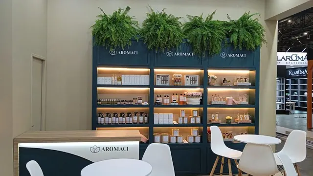 Aromaci — Estande na ABCasa, registro 5 do projeto