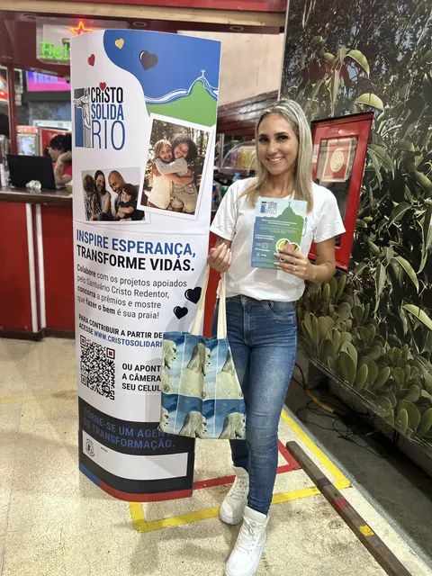 Santuário Cristo Redentor — Ação Cristo Solidário, registro 10 do projeto